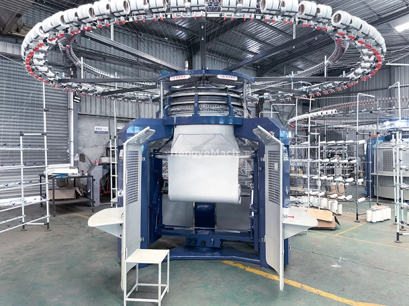 Advanced Single Jersey Computerized Jacquard Circular Knitting Machine - HENGYE HY-DC-1