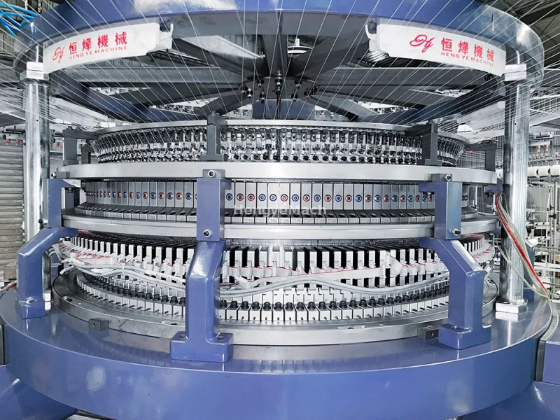 Advanced Single Jersey Computerized Jacquard Circular Knitting Machine - HENGYE HY-DC-1