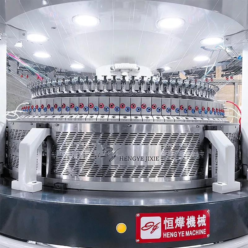 Advanced Computerized Double Jersey Jacquard Circular Knitting Machine - HENGYE HY-DC-1