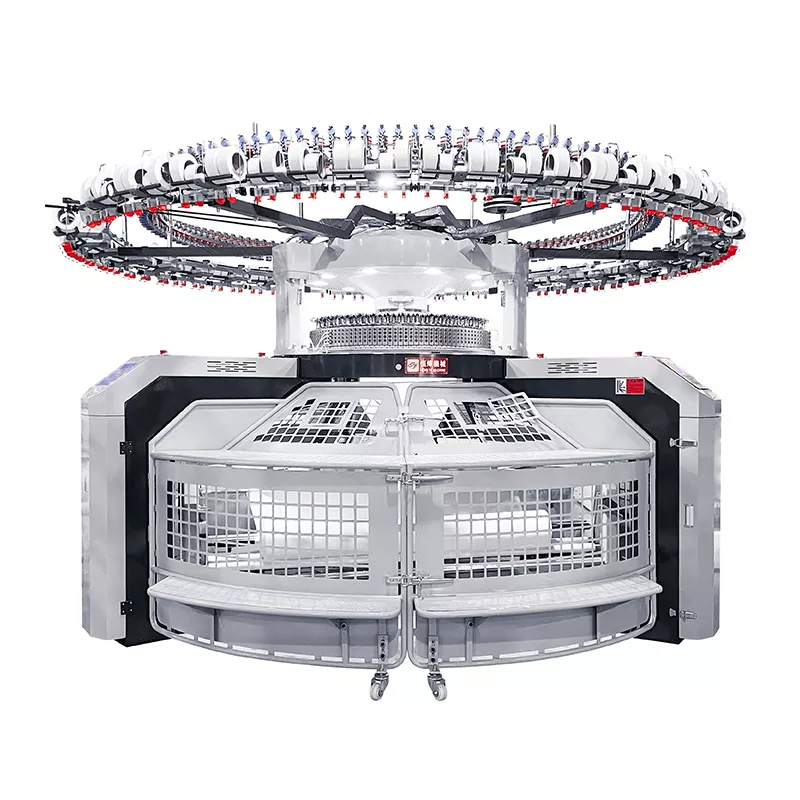 High-Efficiency Double Jersey Open Width Circular Knitting Machine - HENGYE HY-DO-1